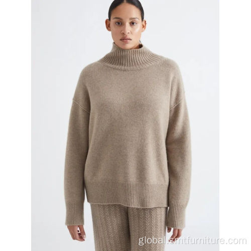 plus size women's sweaters Christmas Turtle Neck Sweater Women Supplier